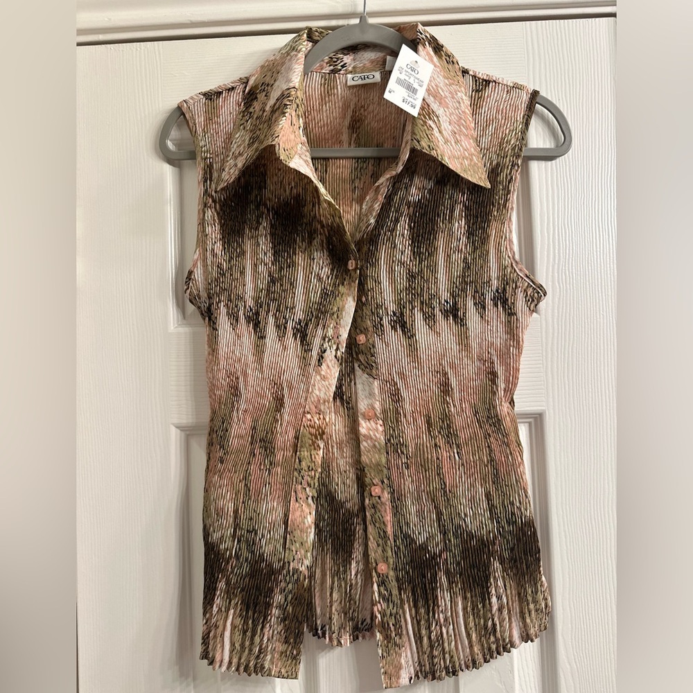 Cato Multicolor Sleeveless Blouse